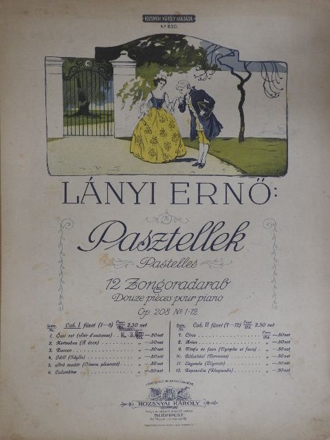 Lányi Ernő - Pasztellek I. [antikvár]