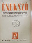 Dr. Rajeczky Benjamin - Énekszó 1944. november [antikvár]