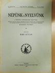 Bálint Sándor - Népünk és nyelvünk 1934. október-december [antikvár]