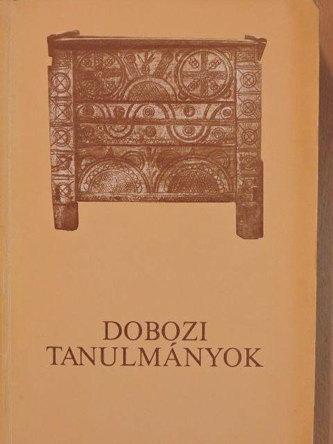 Becsei József - Dobozi tanulmányok [antikvár]