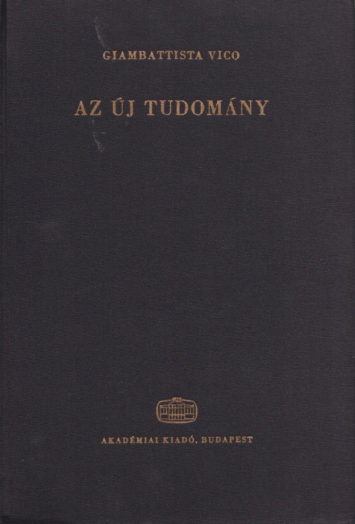 Vico, Giambattista - Az új tudomány [antikvár]