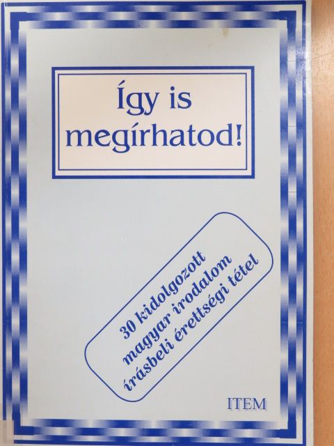 Így is megírhatod! [antikvár]