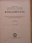 Almássy Gyula - A Magyar Tudományos Akadémia Kémiai Tudományok Osztályának Közleményei [antikvár]