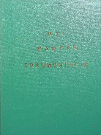 MTI magyar dokumentáció 1983. január-december [antikvár]