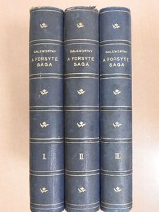 John Galsworthy - A Forsyte Saga I-III. [antikvár]