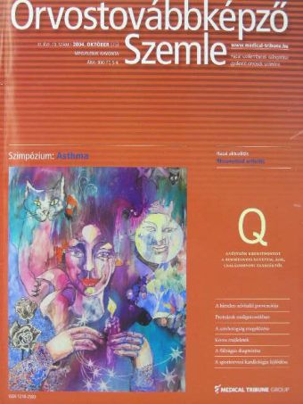 A. Gillessen - Orvostovábbképző Szemle 2004. október [antikvár]