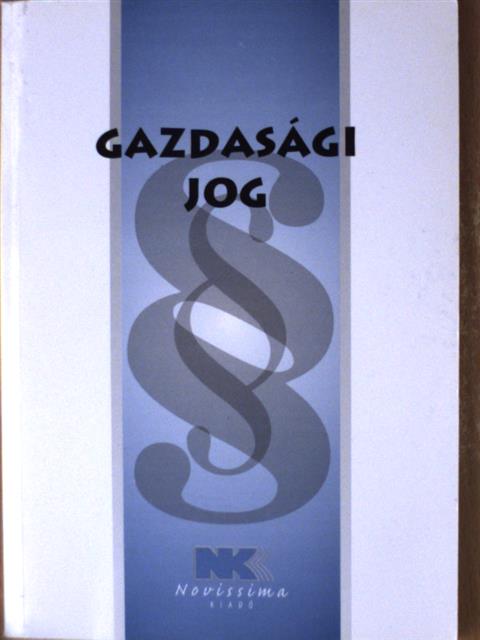 Gazdasági jog [antikvár]