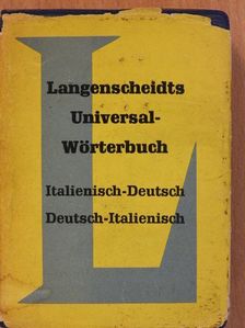 Langenscheidts Universal-Wörterbuch Italienisch [antikvár]