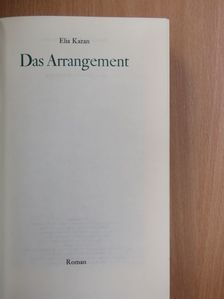 Elia Kazan - Das Arrangement [antikvár]