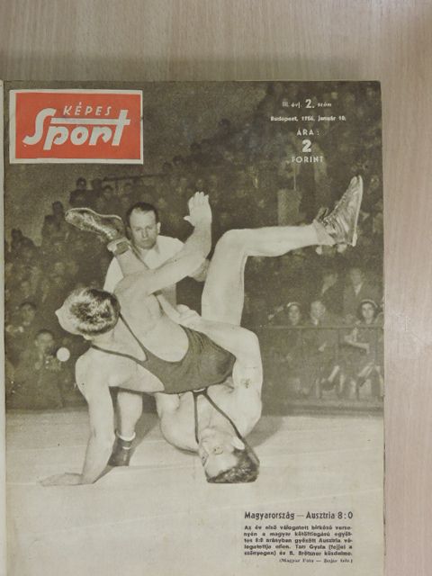 Hegyi Gyula - Képes Sport 1956. (nem teljes évfolyam) [antikvár]