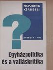 Földi Pál - Egyházpolitika és a valláskritika [antikvár]
