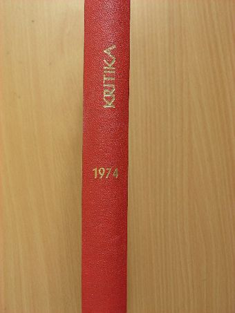 Abody Béla - Kritika 1974. január-december [antikvár]