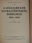 Dr. báró Vécsey J. Aurél - A legujabb kor egyháztörténete dióhéjban [antikvár]