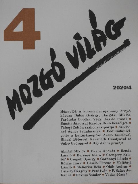 Berényi Klára - Mozgó Világ 2020. április [antikvár]