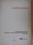 Bárányné Szabadkai Éva - Tájékoztató 1985/1. [antikvár]