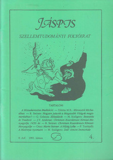 Biczó Iván (szerk.) - Jáspis II. évfolyam 4. szám [antikvár]