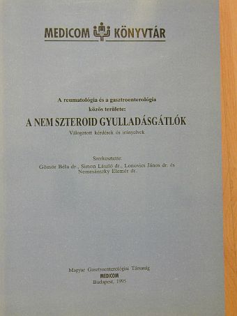 Dr. Beró Tamás - A nem szteroid gyulladásgátlók [antikvár]