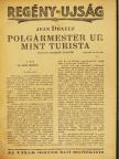 Hugh Walpole - Polgármester ur mint turista/Jeremiás/A "narcisszus" négere [antikvár]