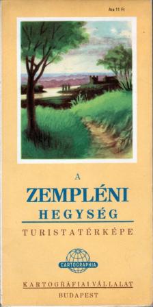 A Zempléni hegység turistatérképe [antikvár]