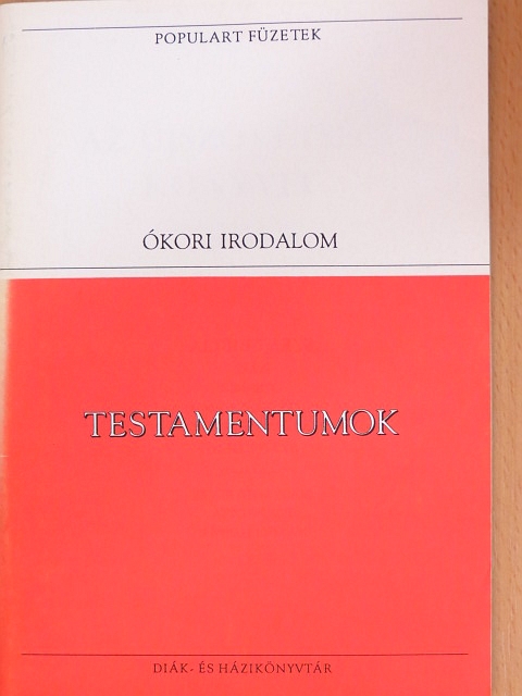 Testamentumok [antikvár]