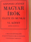 Szinnyei József - Magyar írók élete és munkái VI. (töredék) [antikvár]