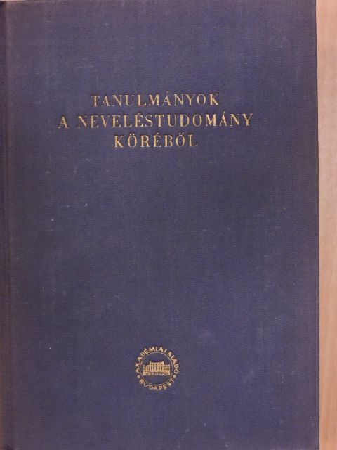 Bakonyi Pál - Tanulmányok a neveléstudomány köréből [antikvár]