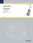 HAYDN JOSEPH - 4 DUETTE FÜR 2 VIOLONCELLI - SPIELPARTITUR