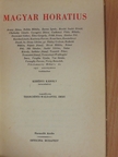 Q. Horatii Flacci - Magyar Horatius/Horatius Noster [antikvár]