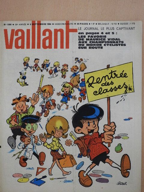 Sani - PIF Vaillant 6. Septembre 1964 [antikvár]