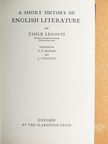 Émile Legouis - A Short History of English Literature [antikvár]