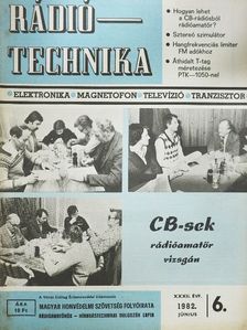 Rádiótechnika 1982. június [antikvár]