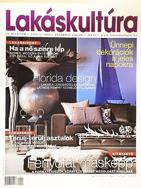 Lakáskultúra 2009/2010. december-január [antikvár]
