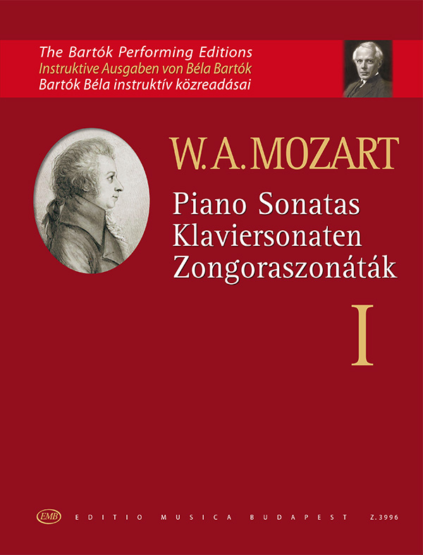 MOZART, W,A, - SZONÁTÁK ZONGORÁRA I (BARTÓK)