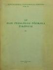 Berzy András - Az Egri Pedagógiai Főiskola Évkönyve 1958. IV. [antikvár]