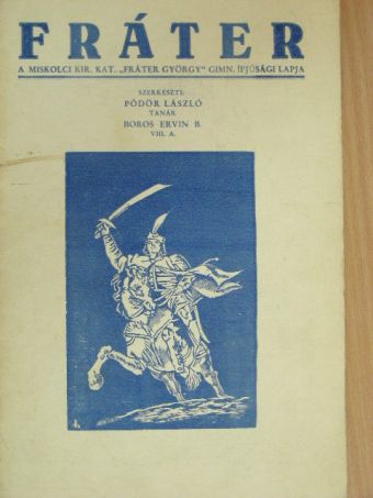 Hayn Kornél - Fráter 1942. április-május [antikvár]