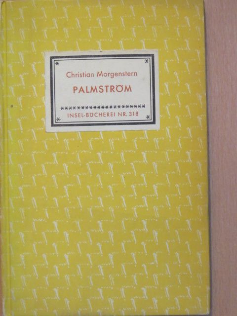 Christian Morgenstern - Palmström [antikvár]