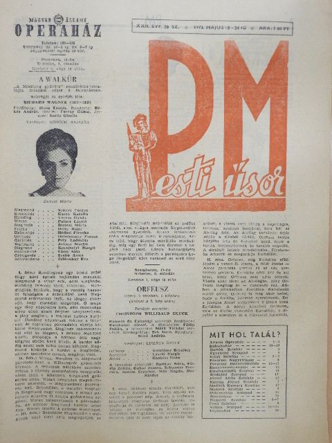 Karsai János - Pesti Műsor 1973. május 18-24-ig [antikvár]