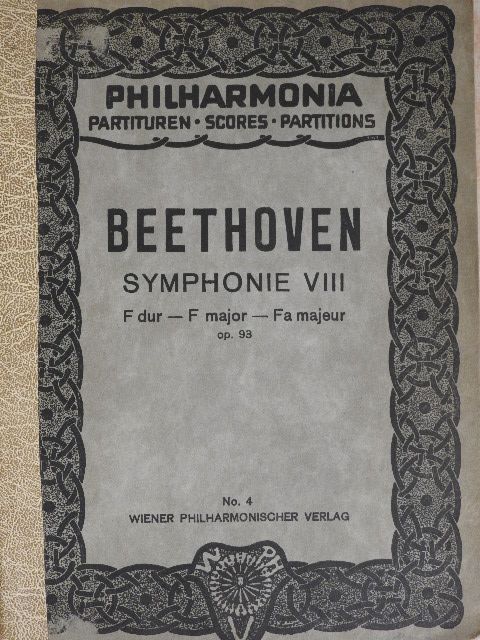 Ludwig van Beethoven - Symphonie VIII [antikvár]