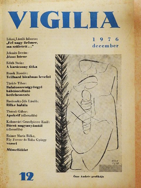 Baránszky-Jób László - Vigilia 1976. december [antikvár]