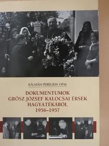 Kálmán Peregrin OFM - Dokumentumok Grősz József kalocsai érsek hagyatékából [antikvár]