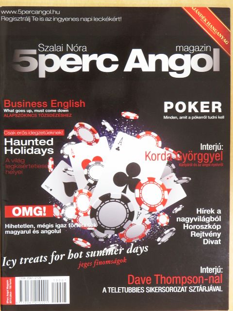 Boros Tamás - 5perc Angol magazin 2010. július [antikvár]
