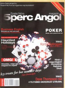 Boros Tamás - 5perc Angol magazin 2010. július [antikvár]