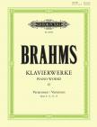 BRAHMS, J - KLAVIERWERKE II VARIATIONEN OP.9, 21, 24, 35 URTEXT (SEEMANN/STEPHENSON) - ANTIKVÁR