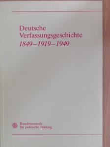 Dieter Grimm - Deutsche Verfassungsgeschichte 1849-1919-1949 [antikvár]
