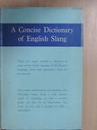 William Freeman - A Concise Dictionary of English Slang [antikvár]