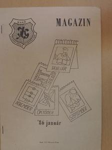 Bán László - József Attila Gimnázium Magazin 1986. január [antikvár]