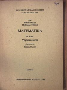 Farkas Miklós - Matematika IV. [antikvár]