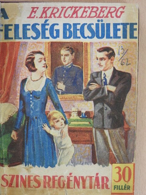E. Krickeberg - A feleség becsülete [antikvár]