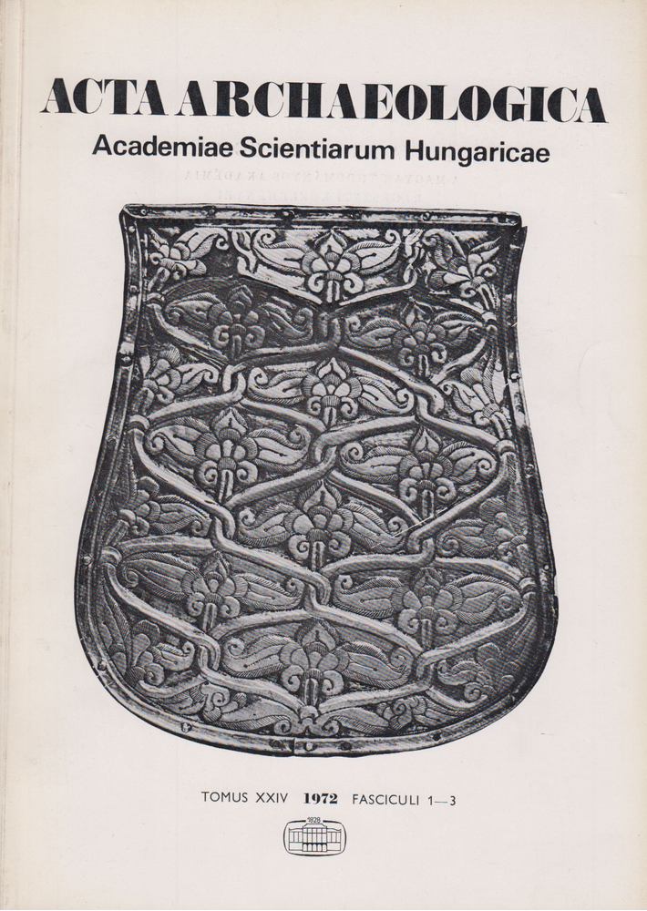 L. Castiglione - Acta Archaeologica - Tomus XXIV 1-3 [antikvár]