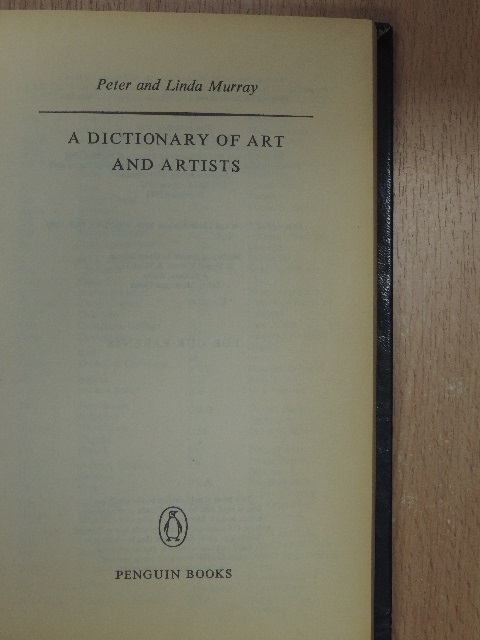 Linda Murray - A dictionary of art and artists [antikvár]